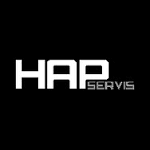 HAP SERVIS, s.r.o.- rámové a pojízdné lešení – logo společnosti