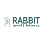 RABBIT Trhový Štěpánov a.s. (pobočka Most) – logo společnosti